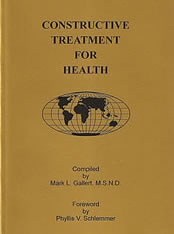 Constructive Treatment For Health Book